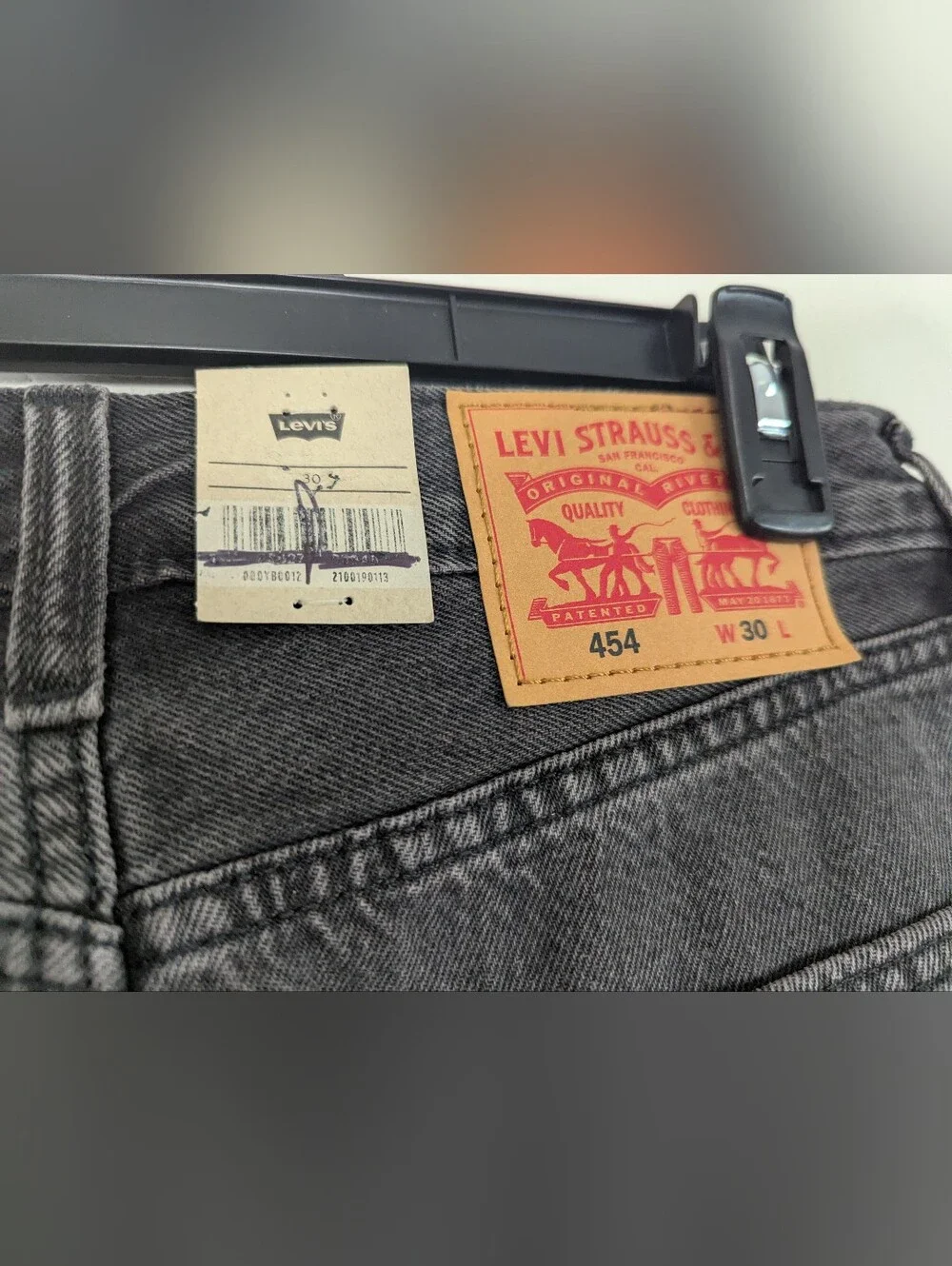 NWT Levi's 454 Relaxed Fit Shorts Men's Size 30